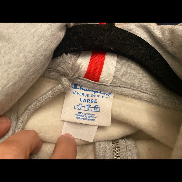 Champion hoodie front zipper jacket, new without tags, large size - Picture 2 of 8